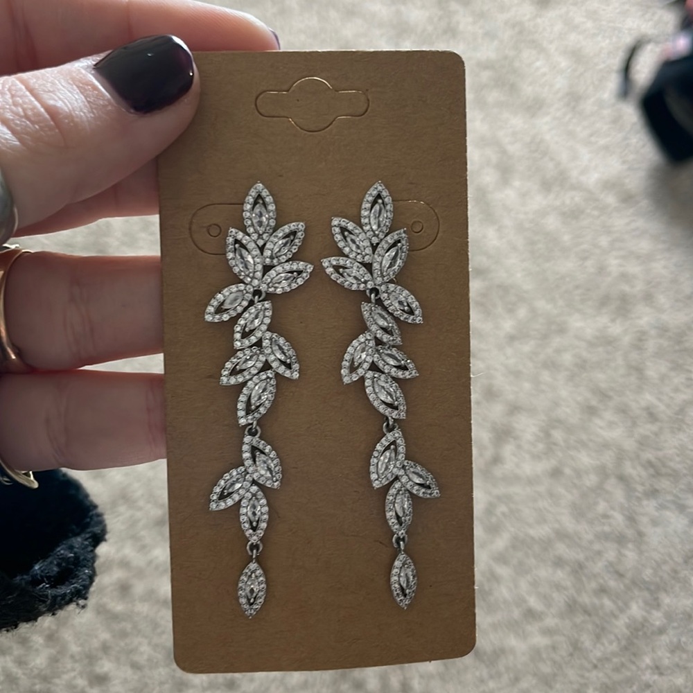 Crystal Bridal Earrings